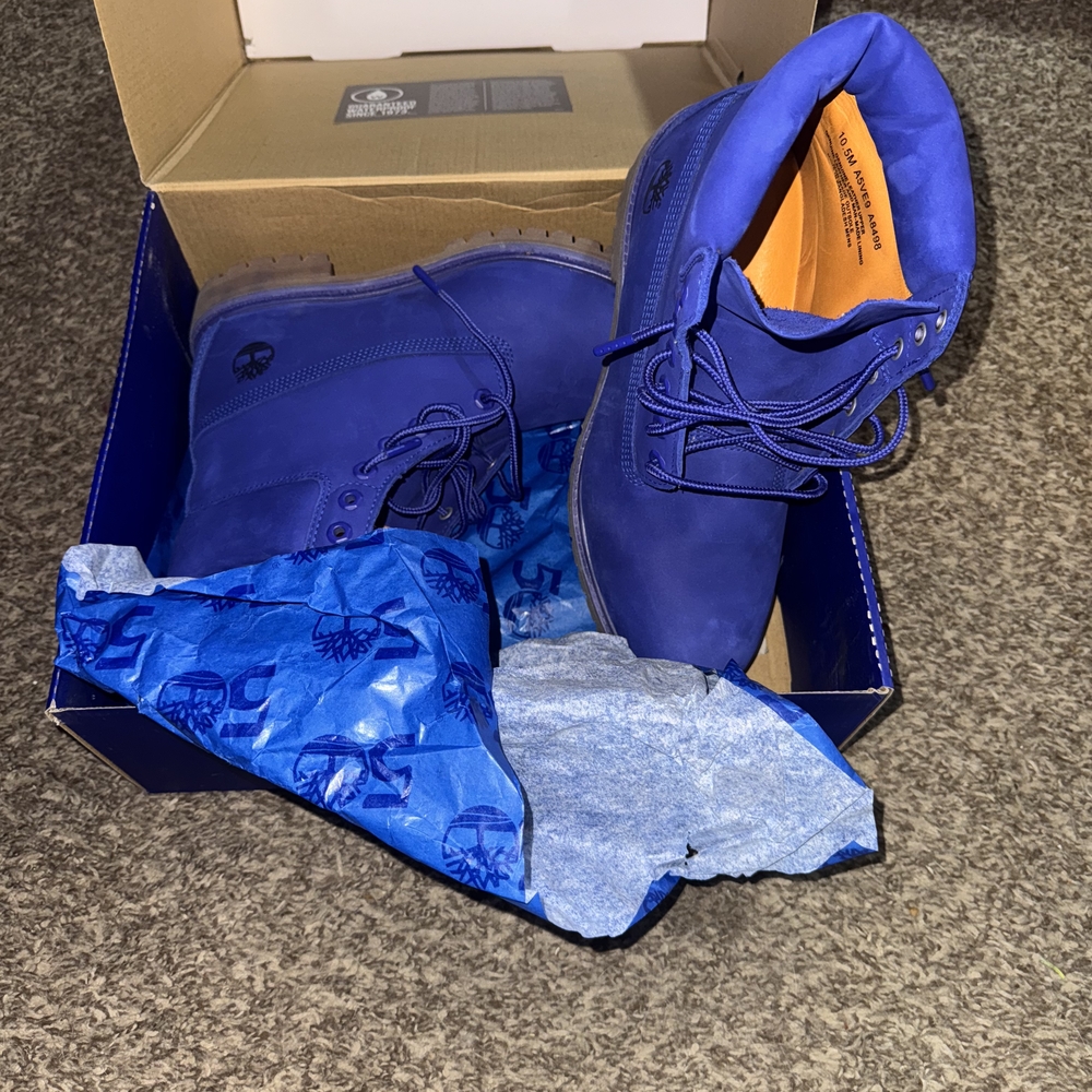 Timberland Vibrant Blue Boots